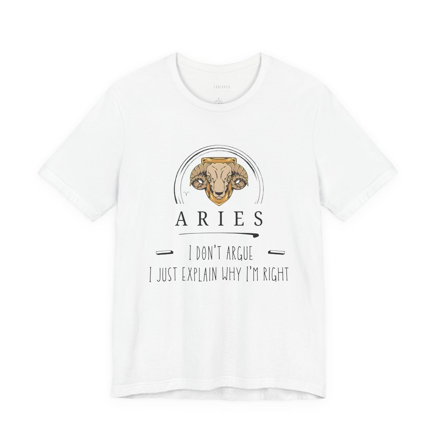 Aries Zodiac Tee | Unique Astrology Gift | Birthday Tee, Horoscope Shirt, Astrology T-Shirt, Celestial Apparel, Unisex Stylish T-Shirt