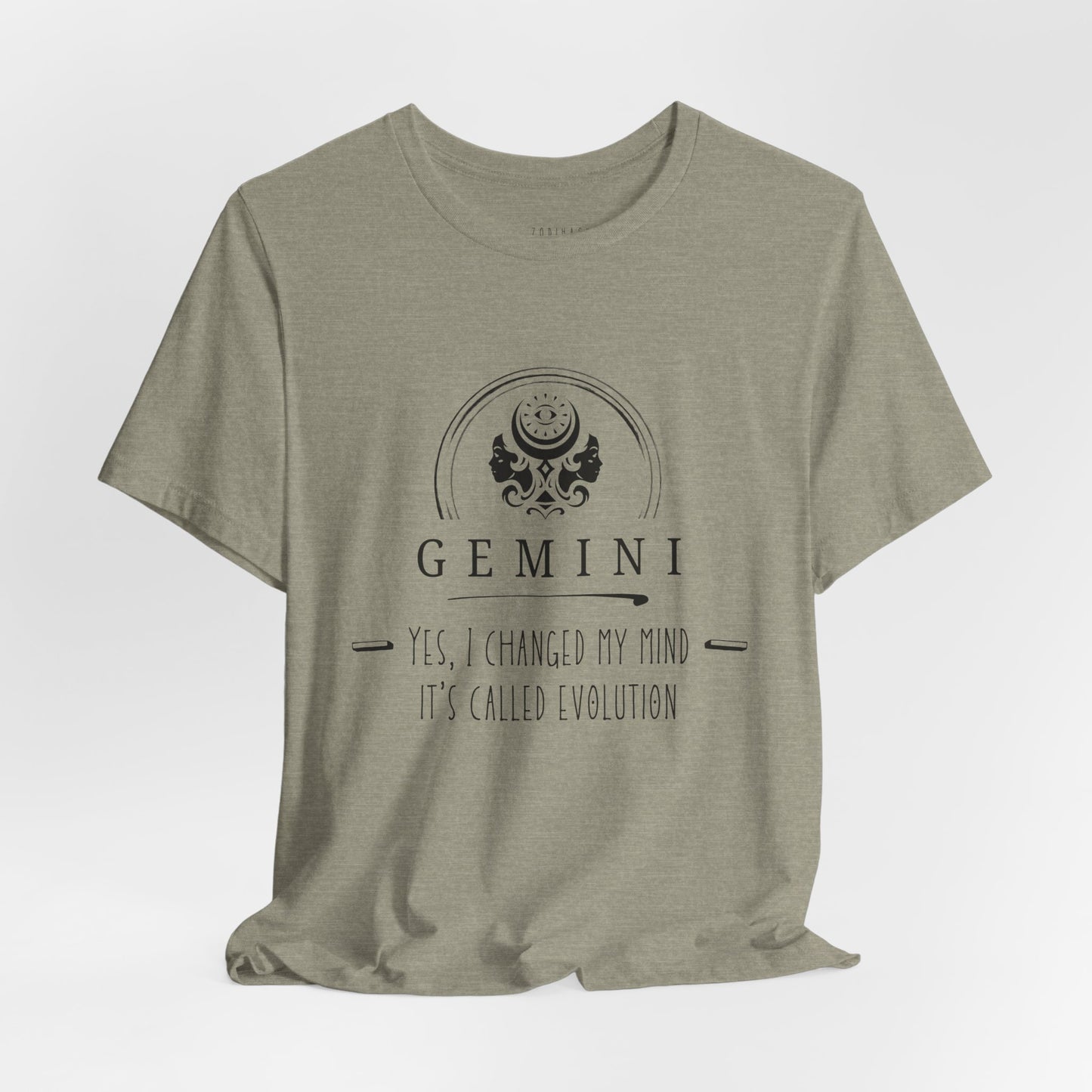 Gemini Evolution Tee, Astrology Shirt, Zodiac T-Shirt, Funny Horoscope Shirt, Unisex Astrology Top, Gift for Geminis