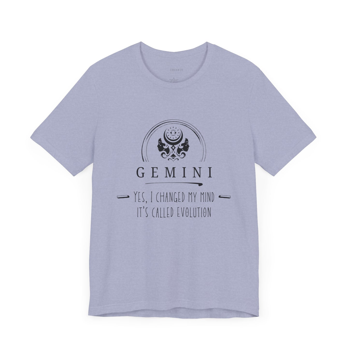 Gemini Evolution Tee, Astrology Shirt, Zodiac T-Shirt, Funny Horoscope Shirt, Unisex Astrology Top, Gift for Geminis