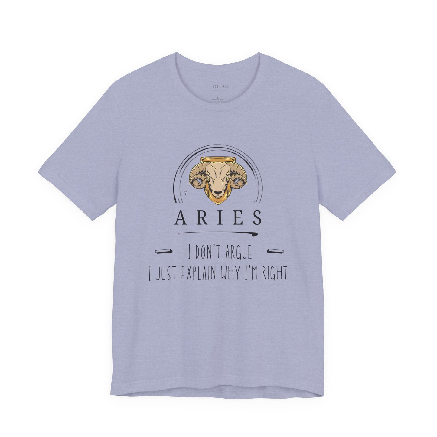 Aries Zodiac Tee | Unique Astrology Gift | Birthday Tee, Horoscope Shirt, Astrology T-Shirt, Celestial Apparel, Unisex Stylish T-Shirt