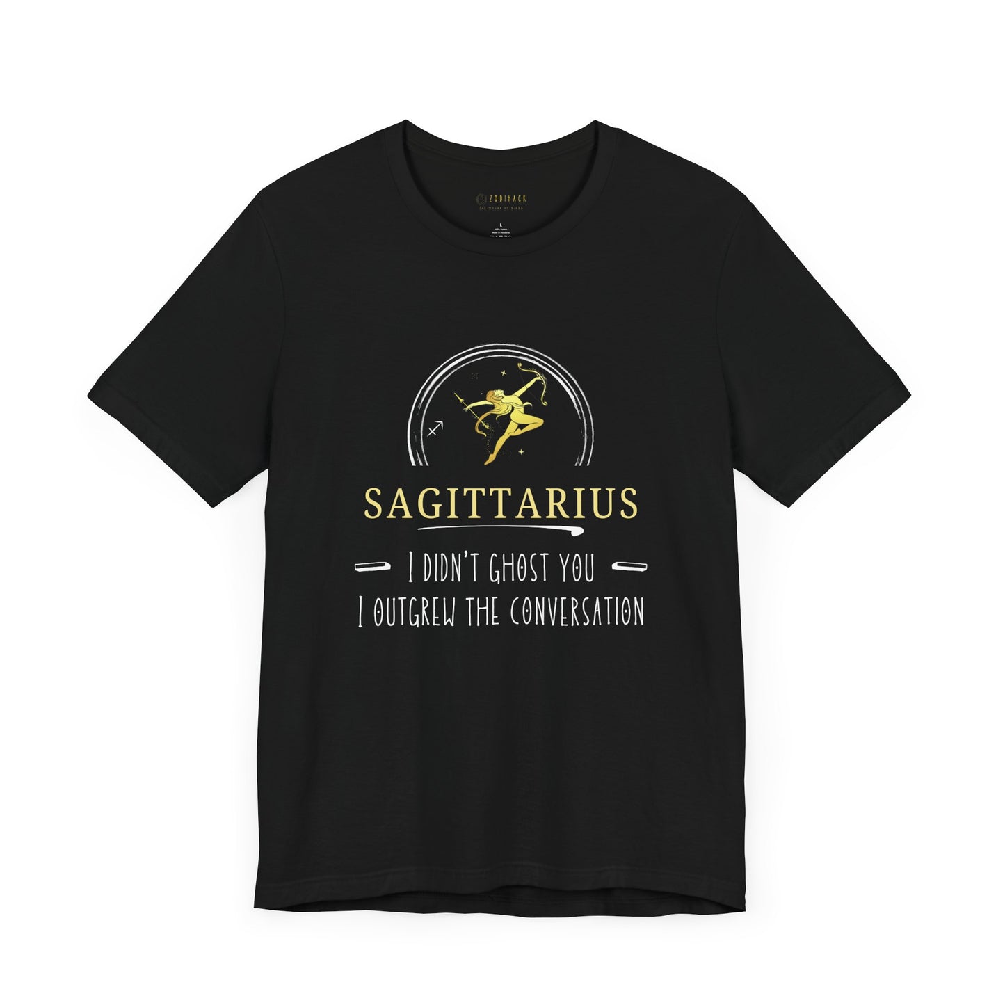 Sagittarius Zodiac Tee - I Didn't Ghost You, Astrology Shirt, Unisex Casual Wear, Gift for Astrology Lovers, Birthday Gift, Horoscope [...]