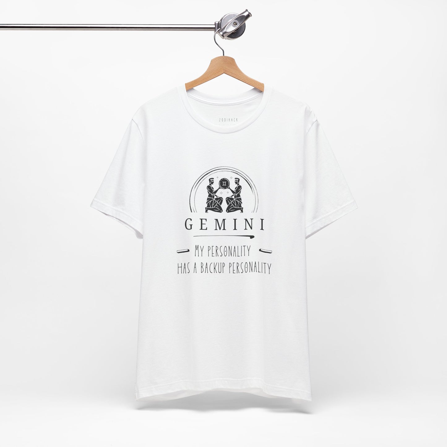 Gemini Astrology Tee - My Personality Has a Backup Personality, Zodiac Shirt, Horoscope Gift, Unisex Gemini Tee, Birthday Shirt