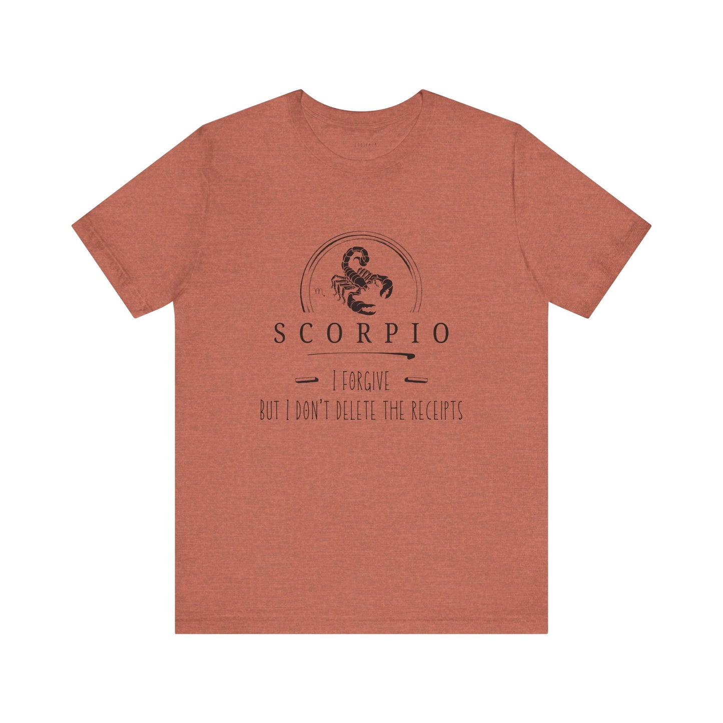 Scorpio Zodiac Tee, Astrology Shirt, Funny Graphic Tee, Unisex Short Sleeve, Gift for Birthdays, Astrology Lovers, Scorpios
