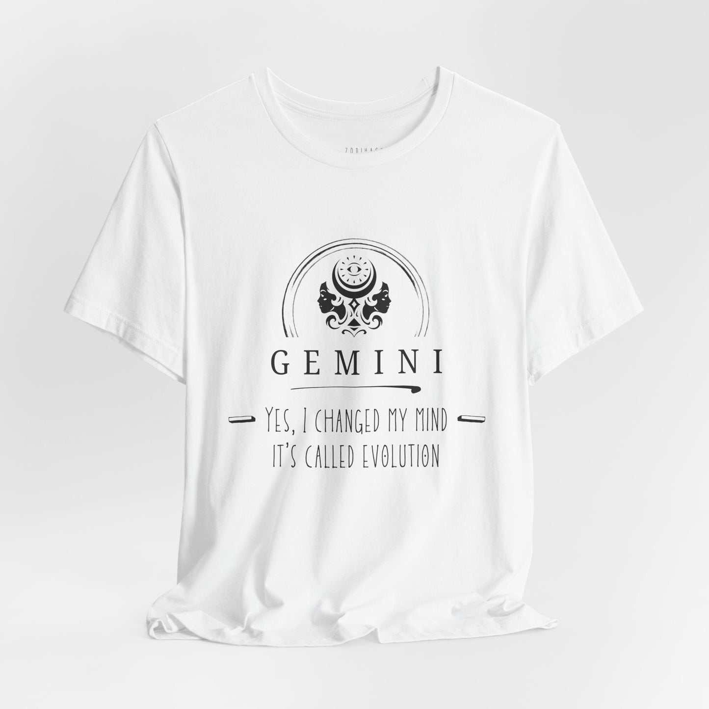 Gemini Evolution Tee, Astrology Shirt, Zodiac T-Shirt, Funny Horoscope Shirt, Unisex Astrology Top, Gift for Geminis