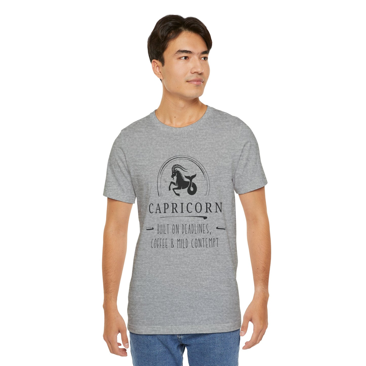 Capricorn Zodiac Tee, Astrology Shirt, Birthday Gift, Horoscope Apparel, Unisex Graphic Tee, Unique Zodiac Tee