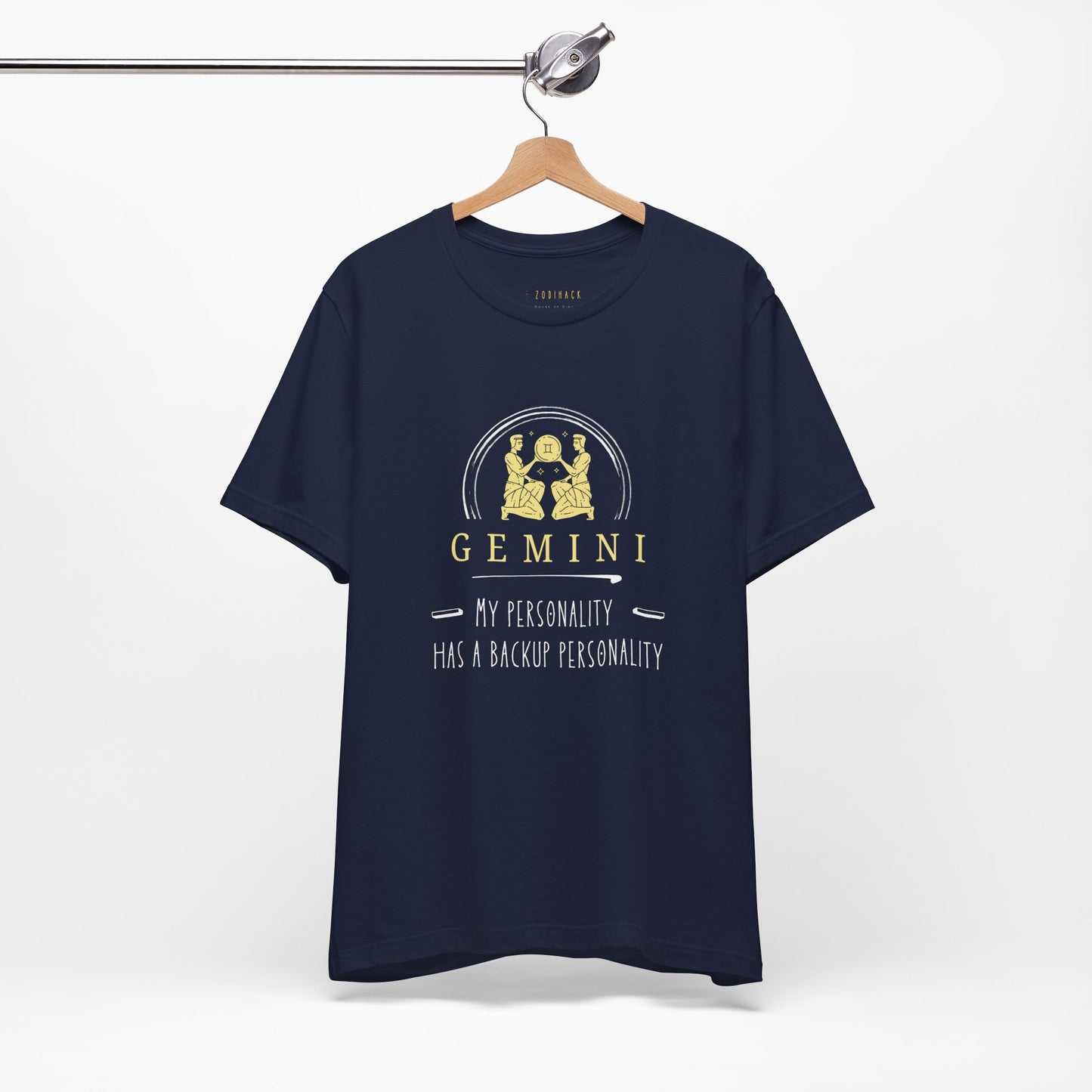 Gemini Astrology Tee - My Personality Has a Backup Personality, Zodiac Shirt, Horoscope Gift, Unisex Gemini Tee, Birthday Shirt