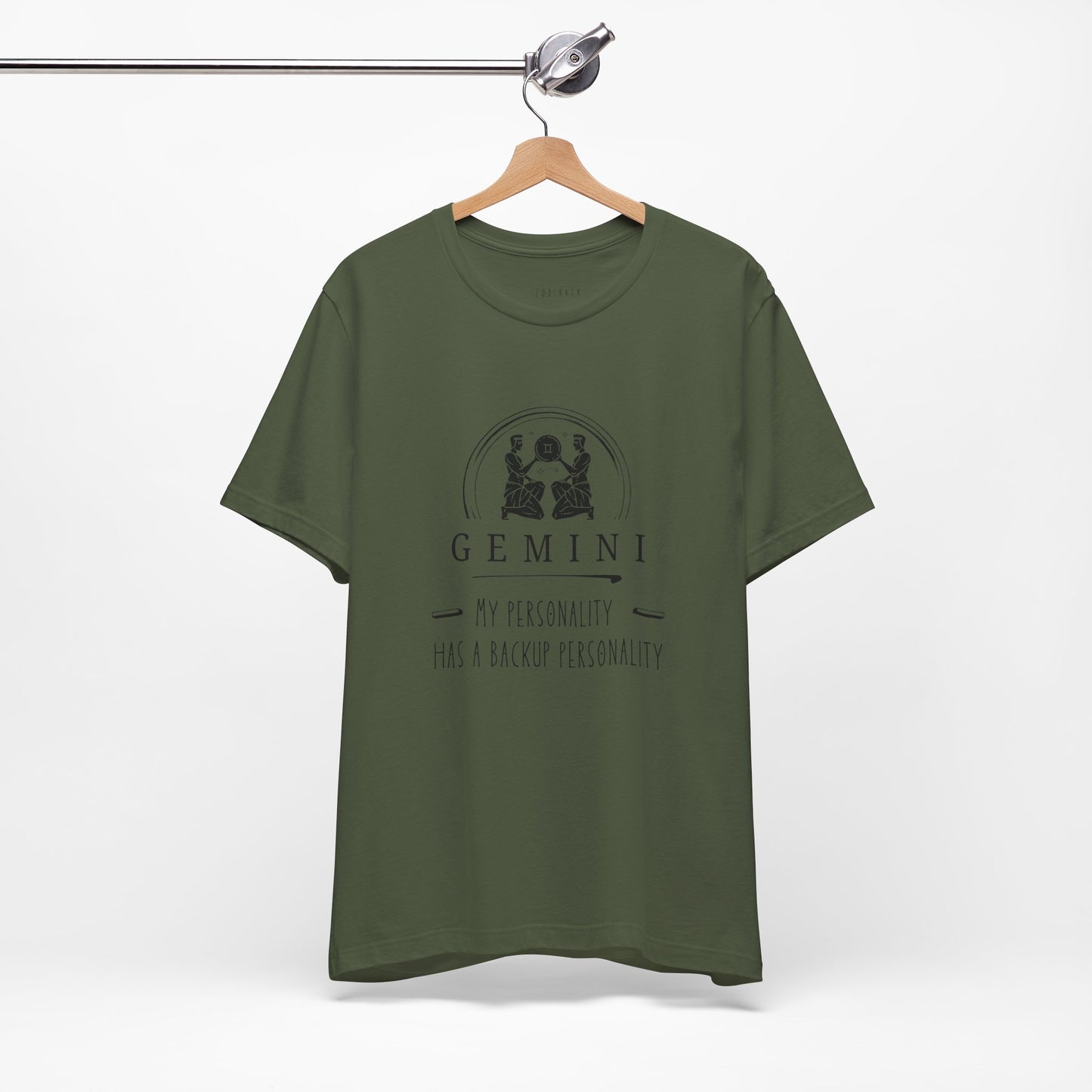 Gemini Astrology Tee - My Personality Has a Backup Personality, Zodiac Shirt, Horoscope Gift, Unisex Gemini Tee, Birthday Shirt